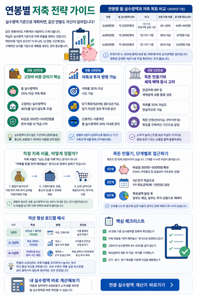 연봉별저축전략가이드
