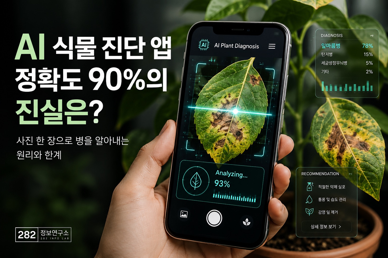 AI식물진단정확도진실은